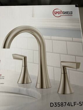 Delta Rinna Two Handle Widespread Bathroom Faucet D35874LF-SP